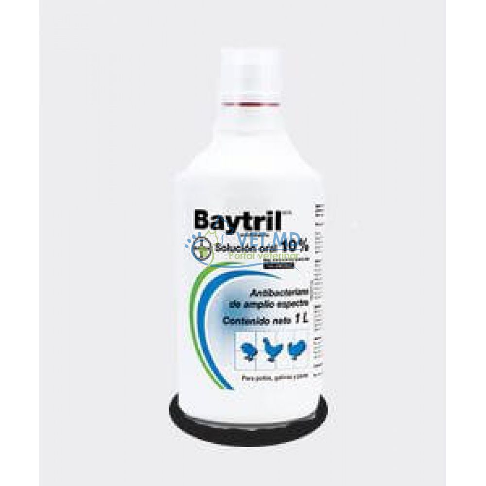 Baytril 10% soluție orală, 12 ml